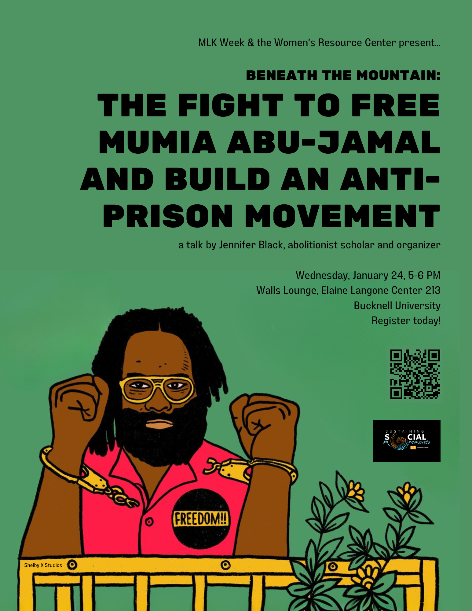 “Beneath the Mountain: The Fight to Free Mumia Abu-Jamal & Build An Anti-Prison Movement”