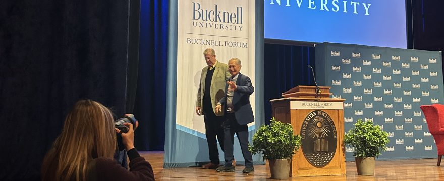 Airbenders are Real, and the Bucknell Forum has found one, George Takei