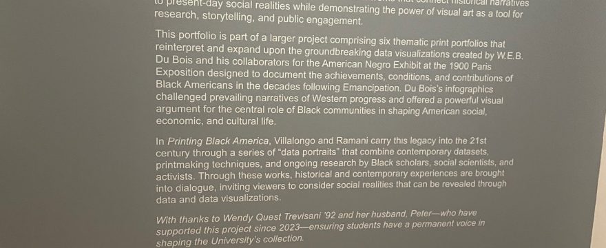 Printing Black America Exhibit